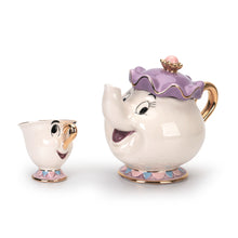 Load image into Gallery viewer, New Cartoon Beauty And The Beast Teapot Mug Mrs Potts Chip Tea Pot Cup One Set Lovely Nice Gift Fast Post Free Shipping
